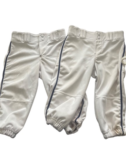 Champro Youth Baseball Pants with Navy Piping (2-pack)
