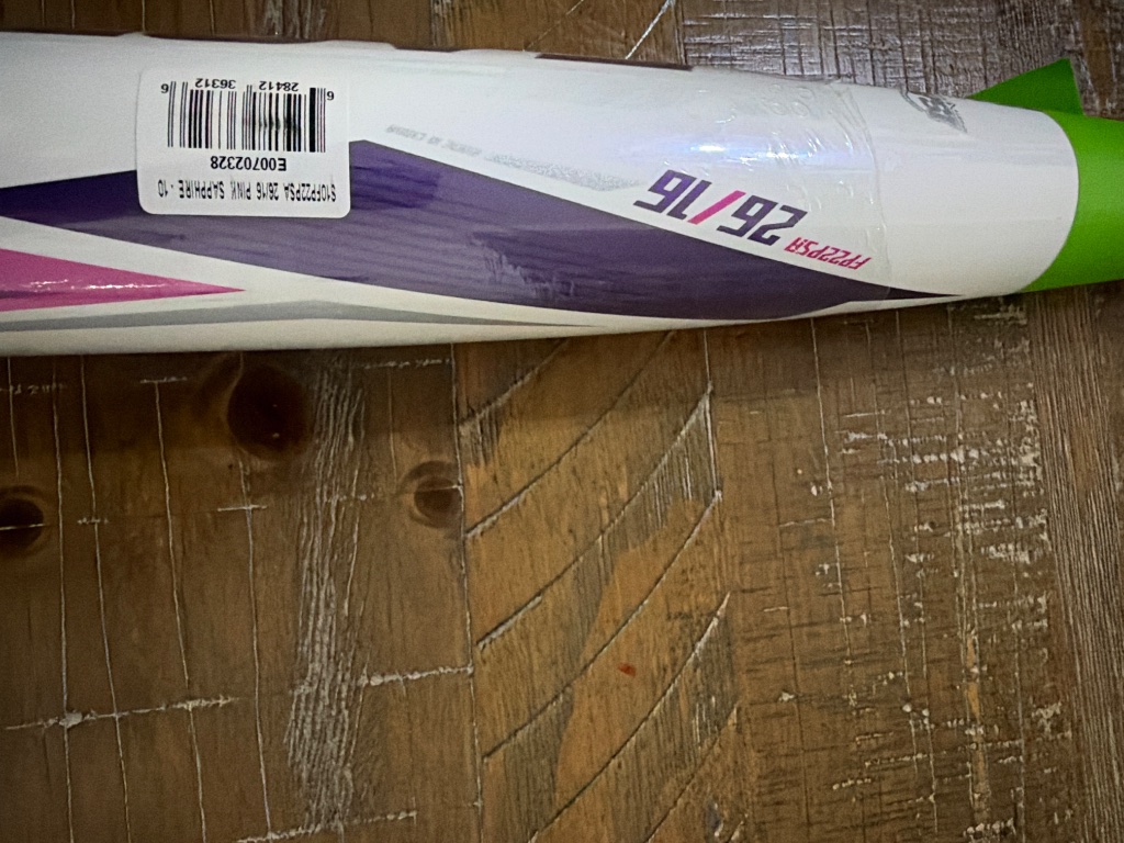 Easton Pink Sapphire Fast Pitch Softball Bat 26"/16oz (-10) photo 2