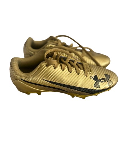 Under Armour Gold Soccer Cleats - Youth Size 3Y photo 2