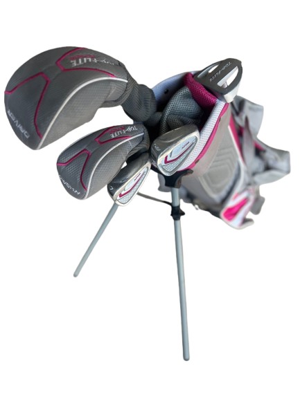 Top-Flite Junior Girls Golf Club Set with Stand Bag