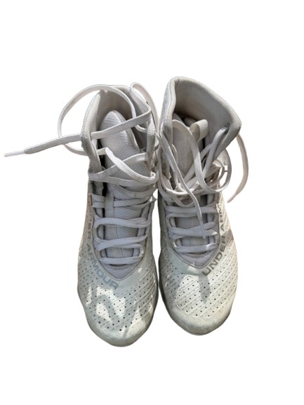 Under Armour Highlight RM Youth Lacrosse/Football Cleats - White photo 2